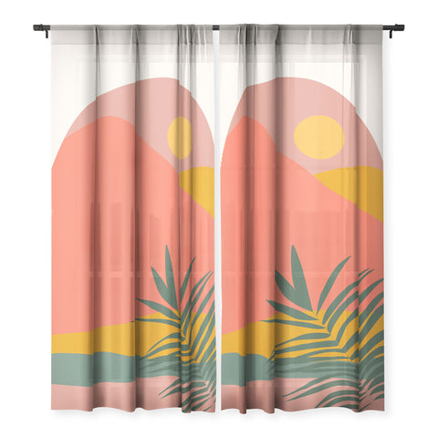 Oris Eddu Tropical Landscape Sheer Non Repeat