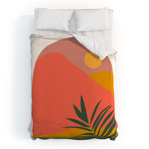 Oris Eddu Tropical Landscape Duvet Cover