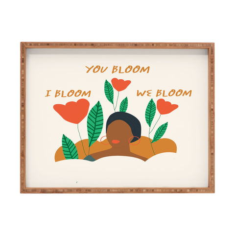 Oris Eddu We Bloom Together Rectangular Tray