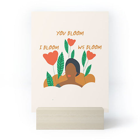 Oris Eddu We Bloom Together Mini Art Print