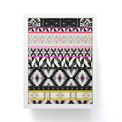 Pattern State Alpine Framed Mini Art Print