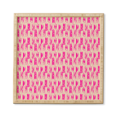 Pattern State Arrow Candy Framed Wall Art