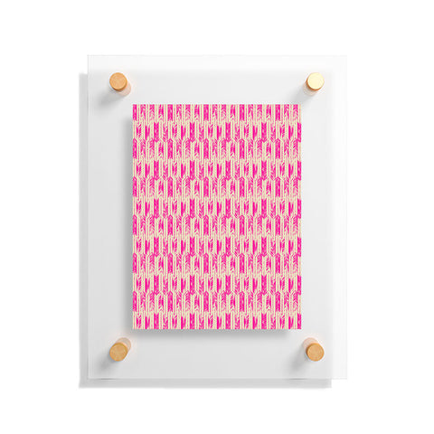 Pattern State Arrow Candy Floating Acrylic Print