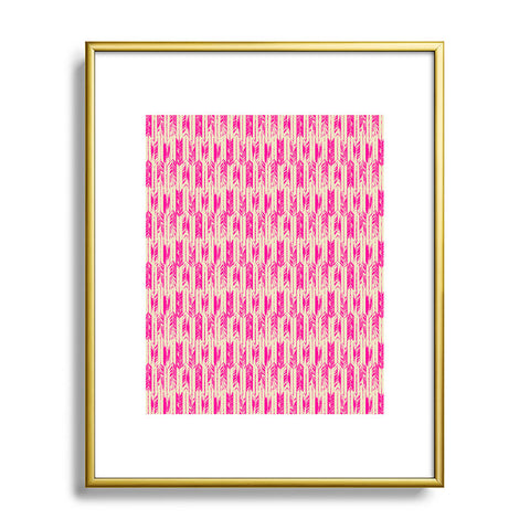Pattern State Arrow Candy Metal Framed Art Print