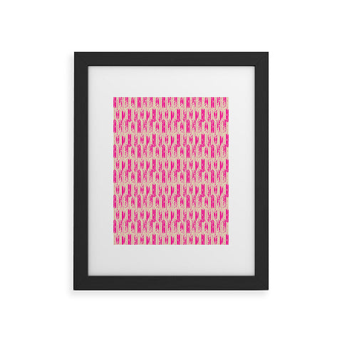 Pattern State Arrow Candy Framed Art Print