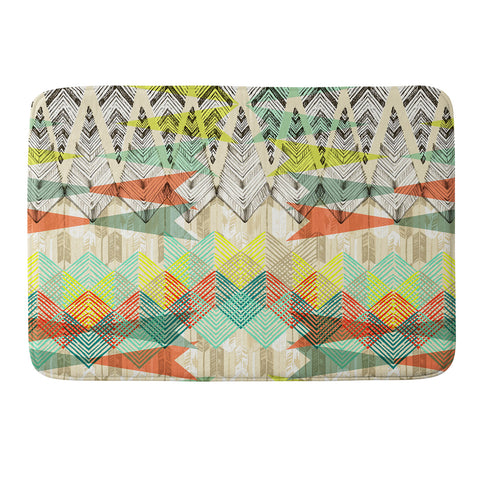 Pattern State Arrow Dawn Memory Foam Bath Mat