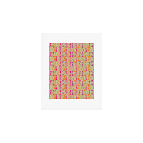 Pattern State Arrow Line Tang Art Print