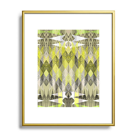 Pattern State Arrow Neo Metal Framed Art Print