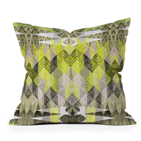 Pattern State Arrow Neo Throw Pillow