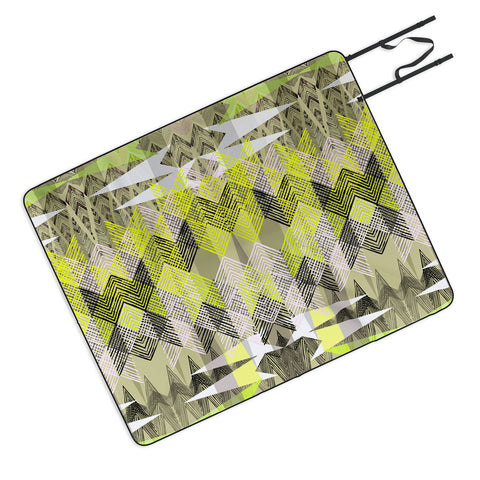 Pattern State Arrow Neo Picnic Blanket