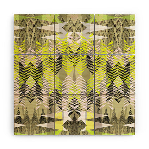 Pattern State Arrow Neo Wood Wall Mural