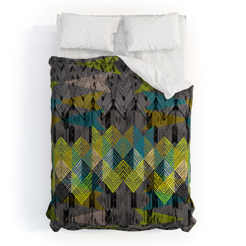 Pattern State Arrow Night Comforter