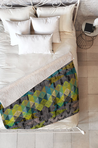 Pattern State Arrow Night Fleece Throw Blanket