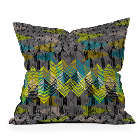 Pattern State Arrow Night Throw Pillow