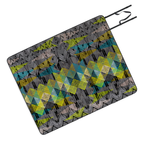 Pattern State Arrow Night Picnic Blanket