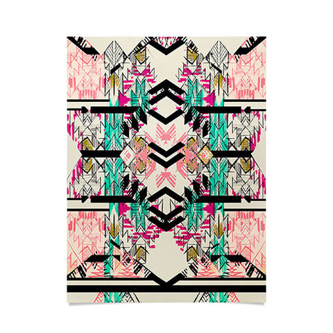 Pattern State Austin Sun Poster