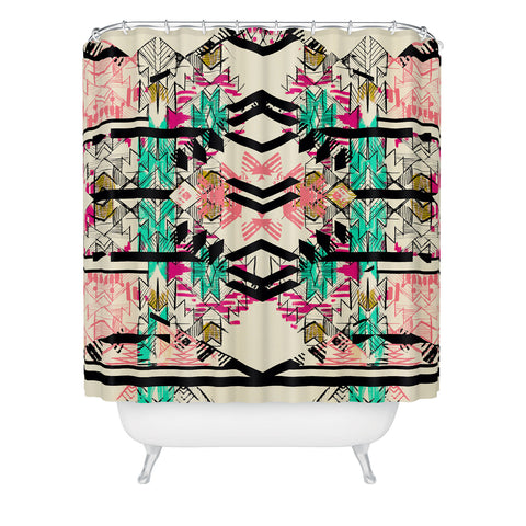 Pattern State Austin Sun Shower Curtain