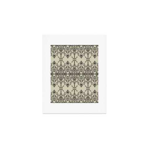 Pattern State Butterfly Paper Art Print