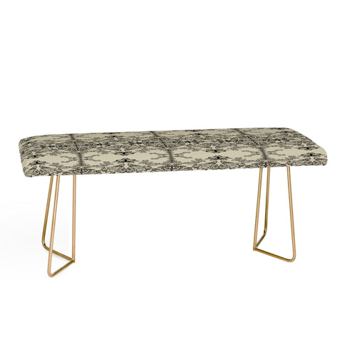 Pattern State Butterfly Paper Bench
