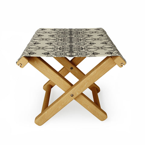 Pattern State Butterfly Paper Folding Stool