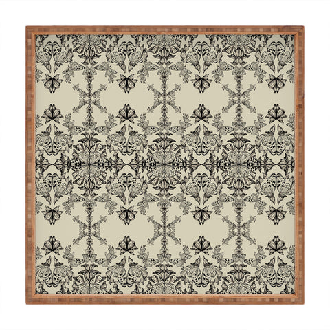 Pattern State Butterfly Paper Square Tray