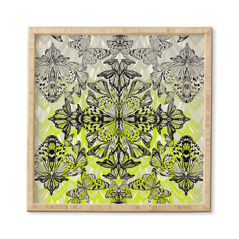Pattern State Butterfly Tail Framed Wall Art
