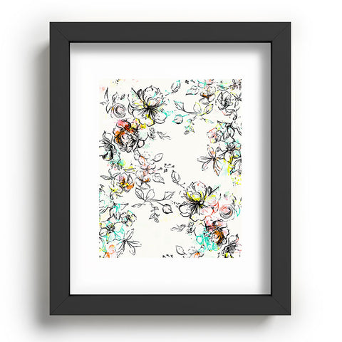 Pattern State Camp Floral Recessed Framing Rectangle