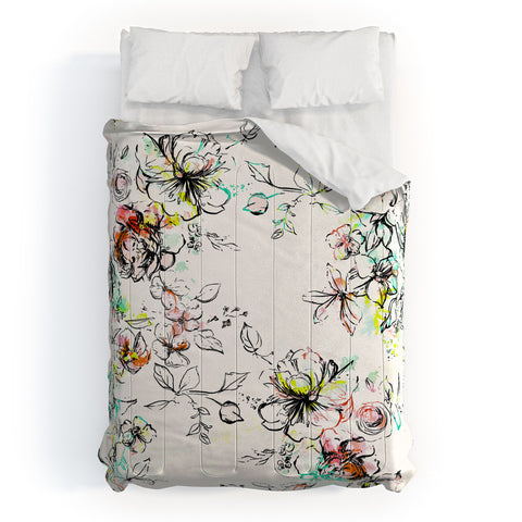 Pattern State Camp Floral Comforter
