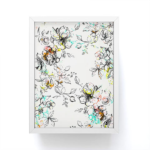 Pattern State Camp Floral Framed Mini Art Print