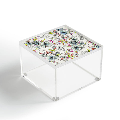 Pattern State Camp Floral Linen Acrylic Box