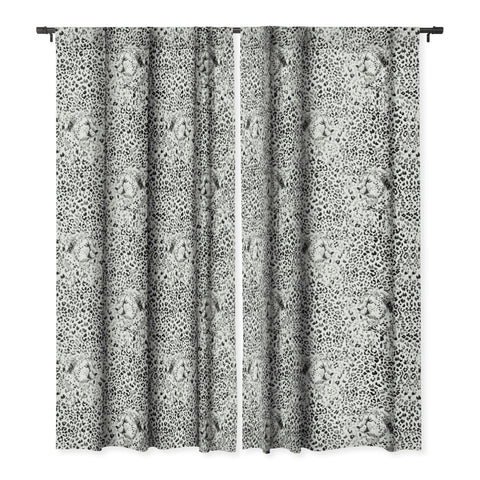 Pattern State Cheetah Sketch Blackout Window Curtain