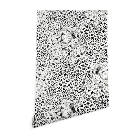 Pattern State Cheetah Sketch Wallpaper