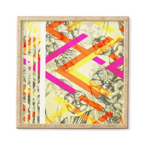 Pattern State Chevy Rose Framed Wall Art