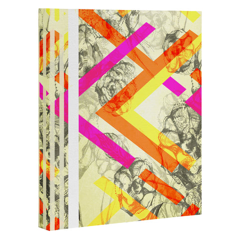 Pattern State Chevy Rose Art Canvas