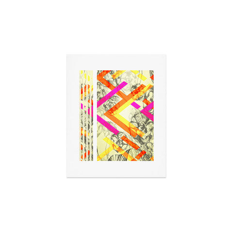 Pattern State Chevy Rose Art Print