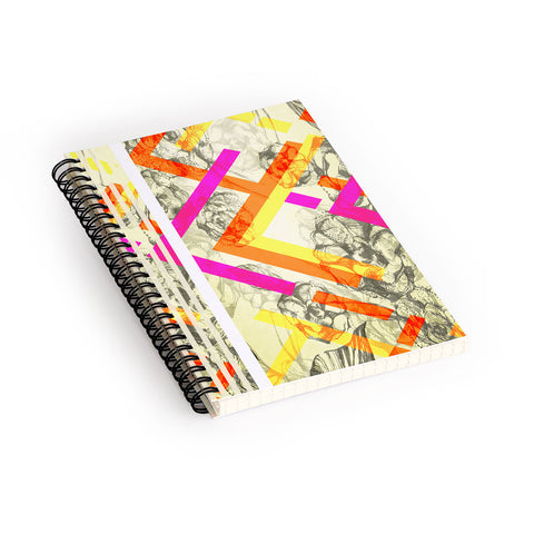 Pattern State Chevy Rose Spiral Notebook