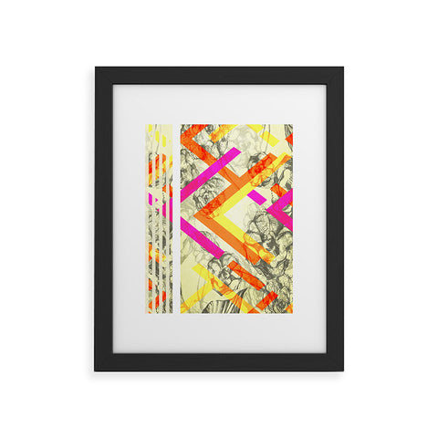 Pattern State Chevy Rose Framed Art Print