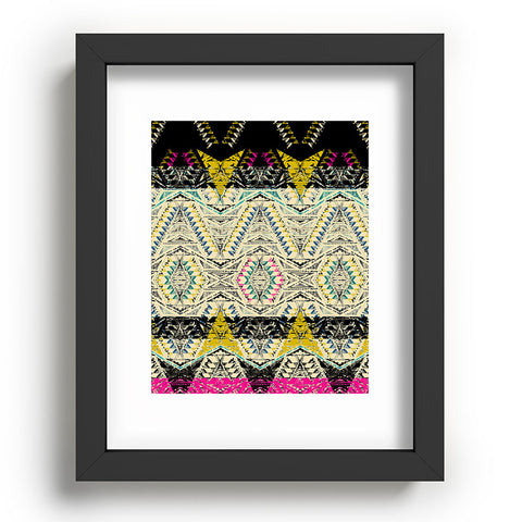 Pattern State City Native Recessed Framing Rectangle