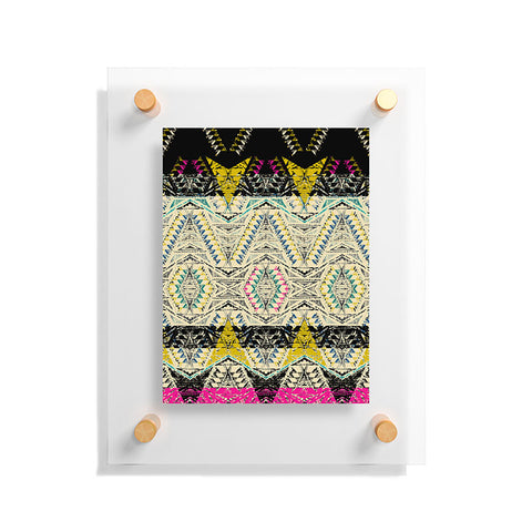 Pattern State City Native Floating Acrylic Print
