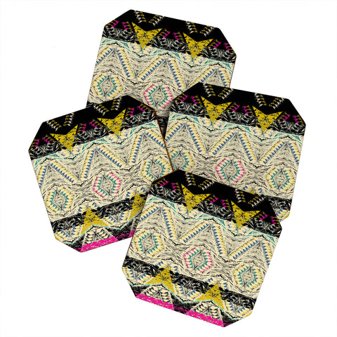 Pattern State City Native Coaster Set
