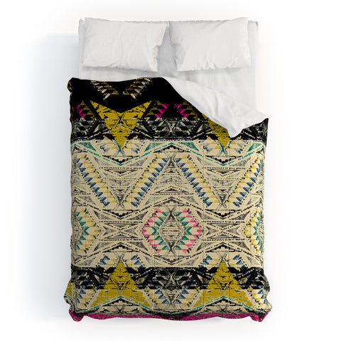 Pattern State City Native Comforter