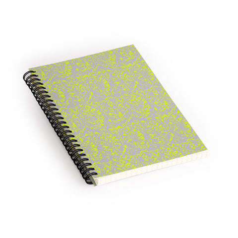 Pattern State Deer Damask Pop Spiral Notebook