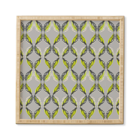 Pattern State Feather Pop Framed Wall Art