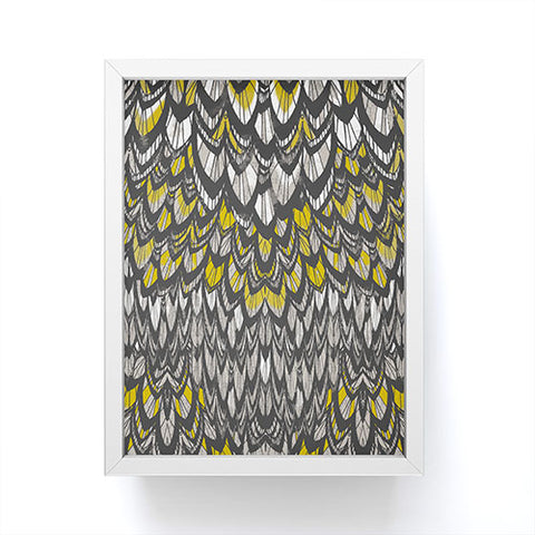 Pattern State Flock Gold Framed Mini Art Print
