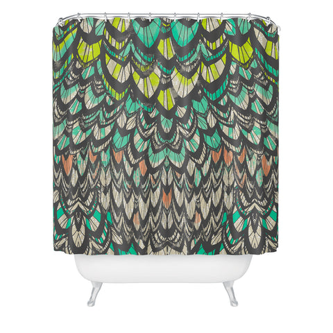 Pattern State Flock Shower Curtain
