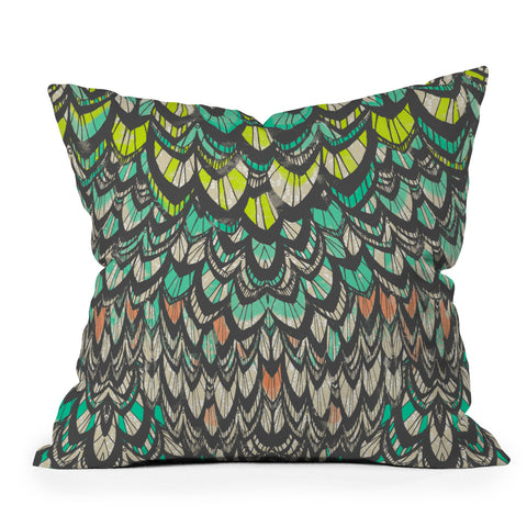 Pattern State Flock Throw Pillow