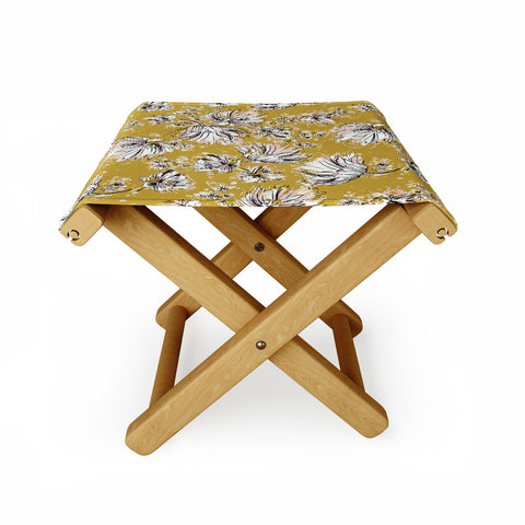 Pattern State Floral Meadow Folding Stool
