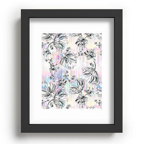 Pattern State Floral Meadow Magic Recessed Framing Rectangle