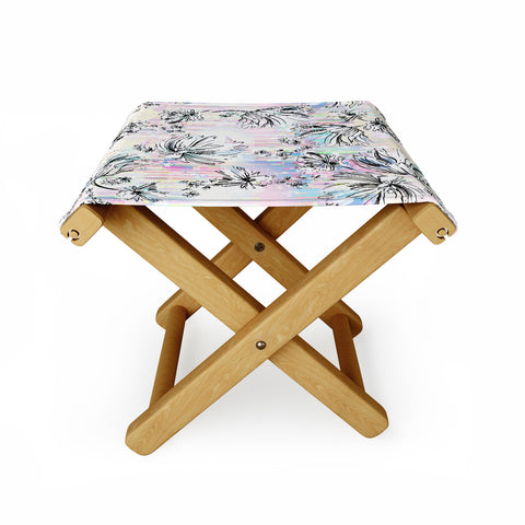 Pattern State Floral Meadow Magic Folding Stool