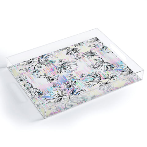 Pattern State Floral Meadow Magic Acrylic Tray